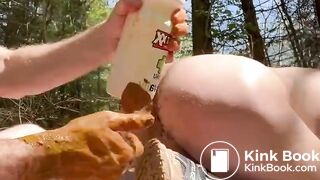 Shitty Fisting Outdoors 2