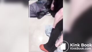 British skank gets the shit beaten out of her