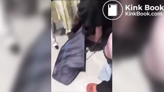 British skank gets the shit beaten out of her
