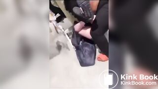British skank gets the shit beaten out of her