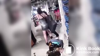 British skank gets the shit beaten out of her