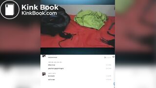 Scat Slave Used By Her Master In Skype