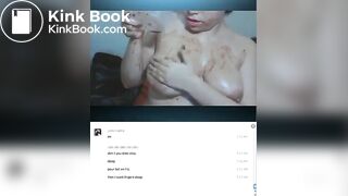 Scat Slave Used By Her Master In Skype
