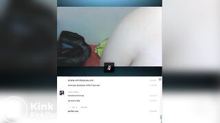 Scat Slave Used By Her Master In Skype