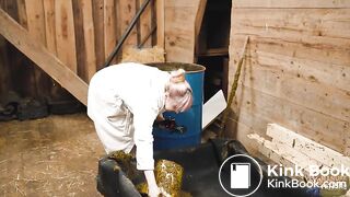 Manure Health Cure - masturbate in cowsshit