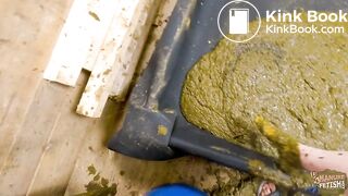 Manure Health Cure - masturbate in cowsshit