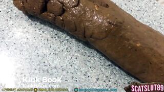 Beautiful Smooth Shit onto the Sink