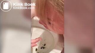 SCAT PIGS EATING SHIT FROM THE TOILET COMPILATION