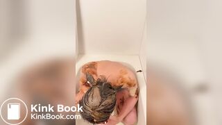 Asian guy's first scat video (Part 2)