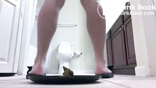 It feels so good to shit in slides