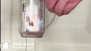 Jock Toilet Chugs A Shit Shake