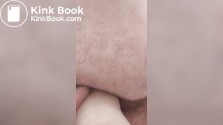 Scatray anal big dildo