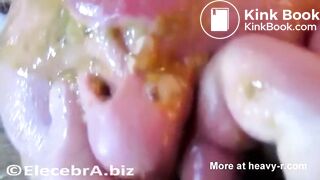 Feces Eating Slut Pukes Shit During Face Fuck