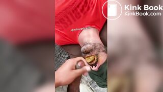 Cumming in a Shitty Mouth
