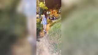 public Scat eating