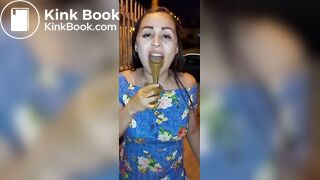 public Scat eating