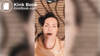 SIUE slut named Callie eats dog poop!