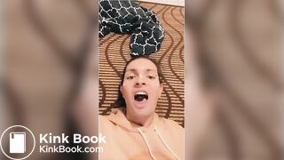 SIUE slut named Callie eats dog poop!