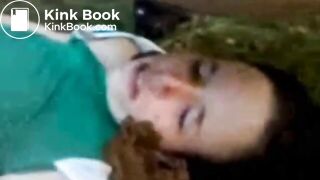 Shitting on girl's face while she is sleeping