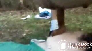 Shitting on girl's face while she is sleeping