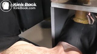 F0RCED FEEDING THE PIG HUNGRYEATER