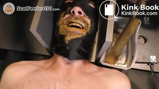 F0RCED FEEDING THE PIG HUNGRYEATER