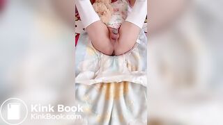 Little poop in my soggy nappy