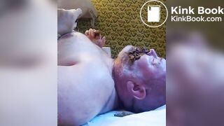 Sexy feeder gave me his huge shit