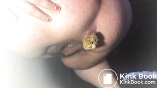 Huge dump on bedroom floor