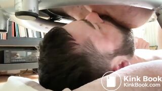 Sexy Guy Rims shitty Hole and Swallow