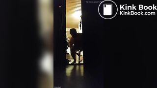 Full of shit at the frontdoor of my apartment  - Gay Scat Amateur