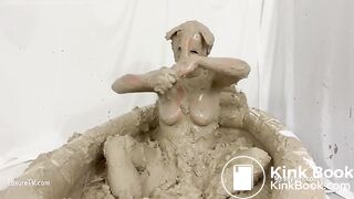 Bath in Mud with Messy Chick
