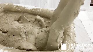 Bath in Mud with Messy Chick