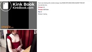 sissy scat play and swallow on omegle webcam