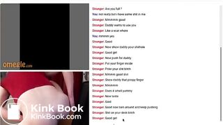 sissy scat play and swallow on omegle webcam