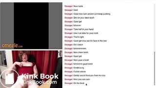 sissy scat play and swallow on omegle webcam