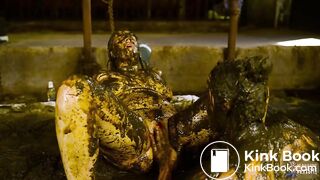 2 Girls 1 Manure Channel - lesbian scat adventure