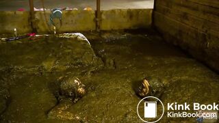 2 Girls 1 Manure Channel - lesbian scat adventure