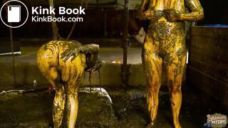 2 Girls 1 Manure Channel - lesbian scat adventure