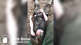 Faggot Trampled in Shit