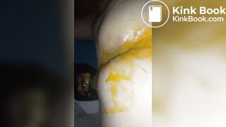 Cleaning White Masters Ass