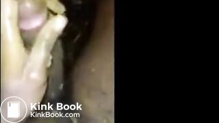 MILF Slag Sucks Her Shit Off Huge Black Cock