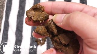 Squishing Dense Turd in My Hand (ASMR - Sound On)