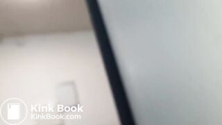 Extremely RISKY Shit In Public  Door Was Open!