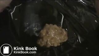Girl Smearing Shit
