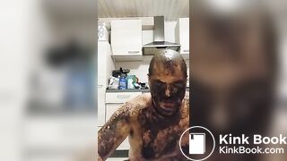 Shit smearing all over me