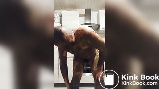 Shit smearing all over me