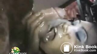 Honey Bee SucksRims Shit Covered CockAsshole