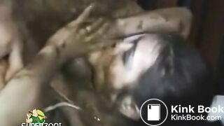 Honey Bee SucksRims Shit Covered CockAsshole