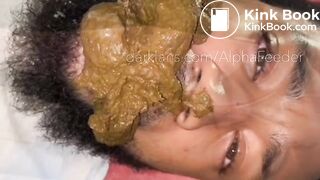 Black Toilet Fed And Dumped On